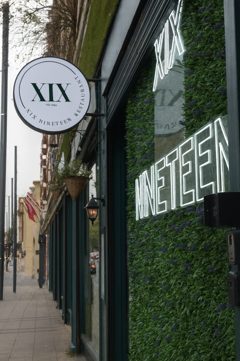 XIX Restaurant Exterior